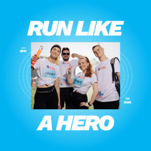 Run Like a Hero z aplikacją